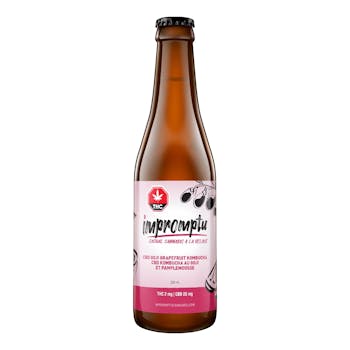 CBD Goji Grapefruit Kombucha - Impromptu - CBD GOJI GRAPEFRUIT KOMBUCHA STANDRD - 330